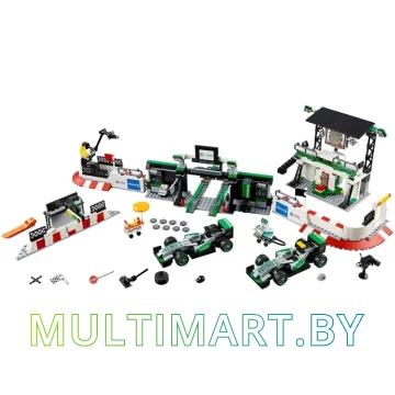 Конструктор Lepin 28006 Формула-1 Mercedes AMG Petronas картинка 3